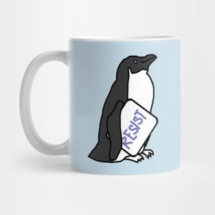 Resist Penguin Mug